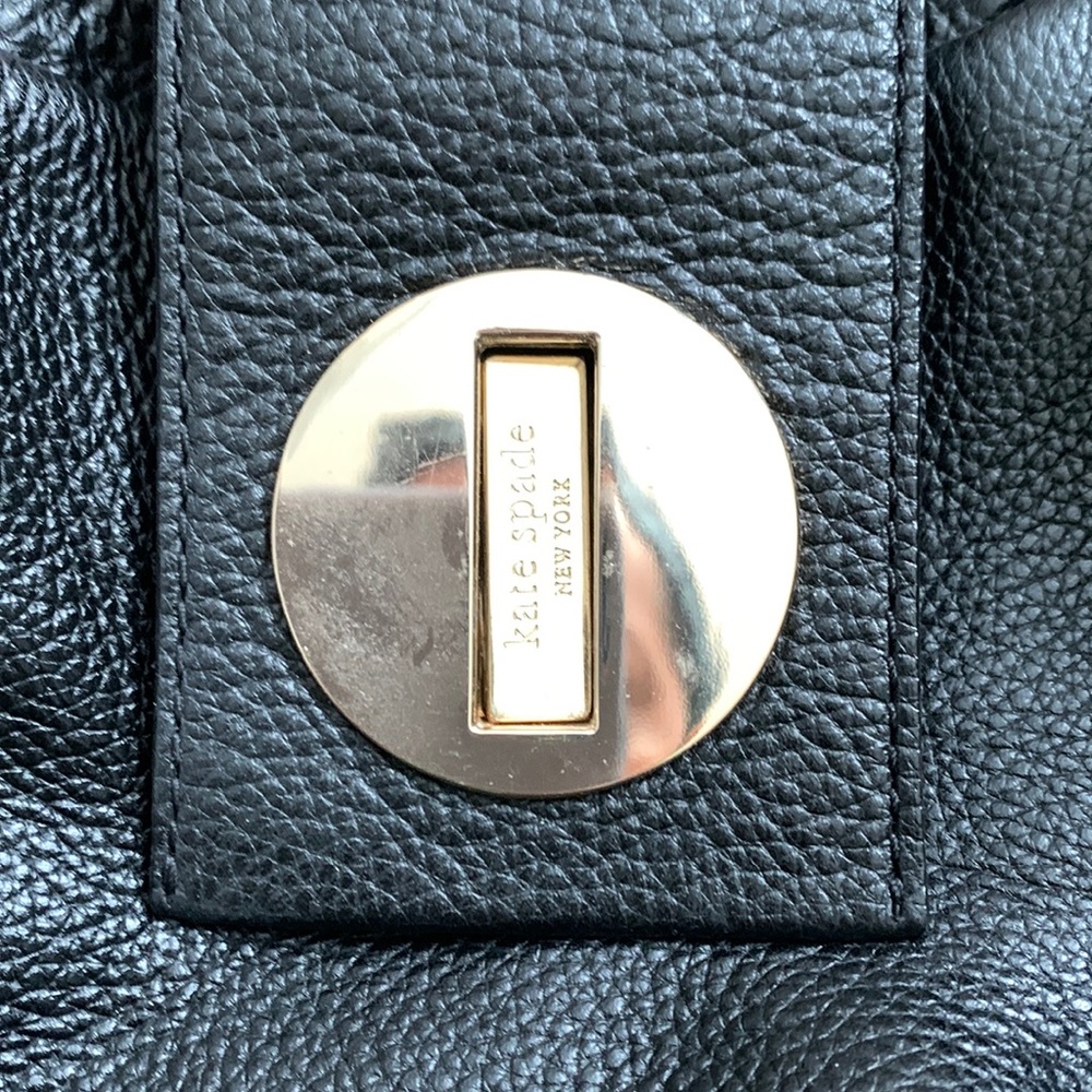 Kate spade black buckle bag